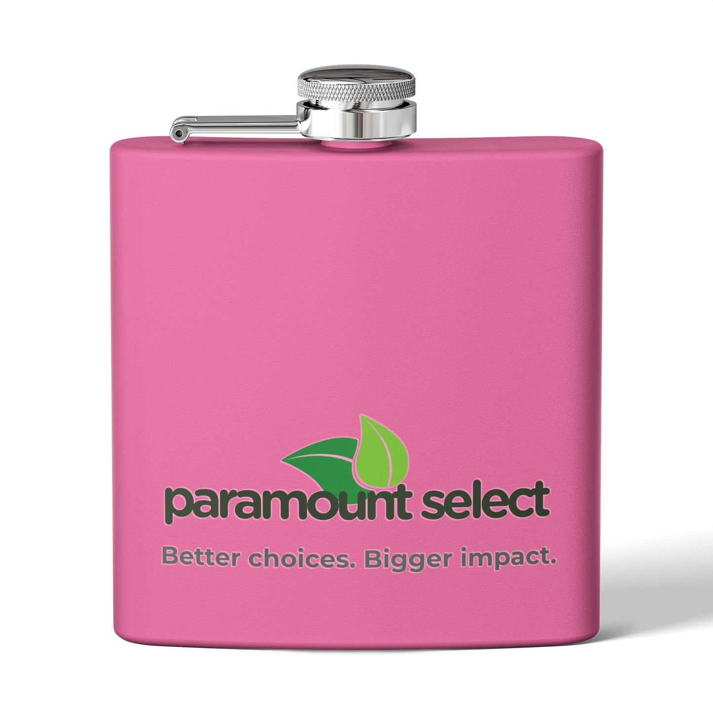 Paramount Select Flask – 6oz Stainless Steel, Refillable, Compact