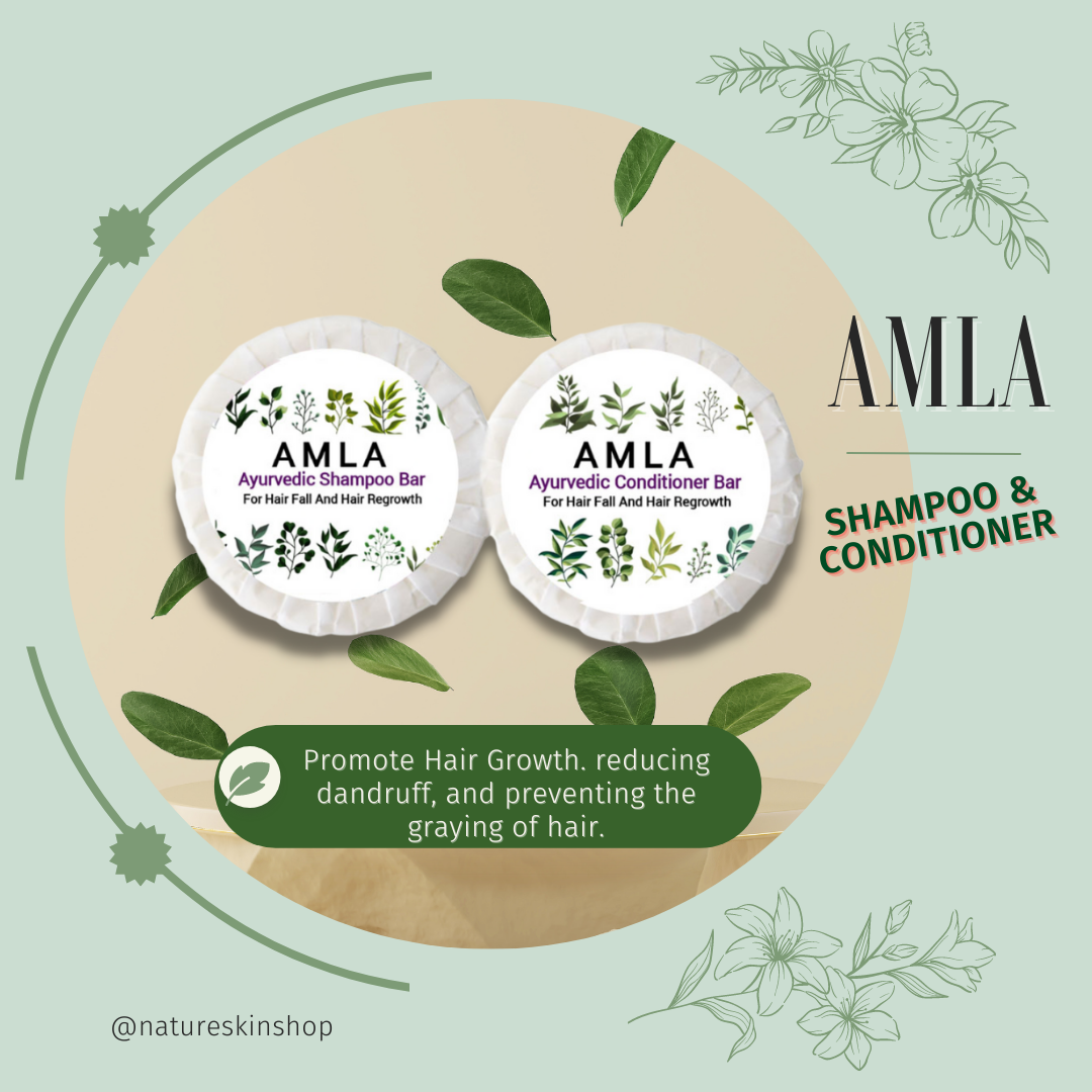 Amla, Ayurvedic Shampoo & Conditioner Set-3