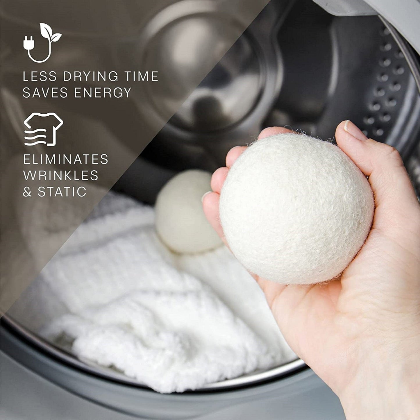 100% Pure New Zealand Wool Dryer Balls-2