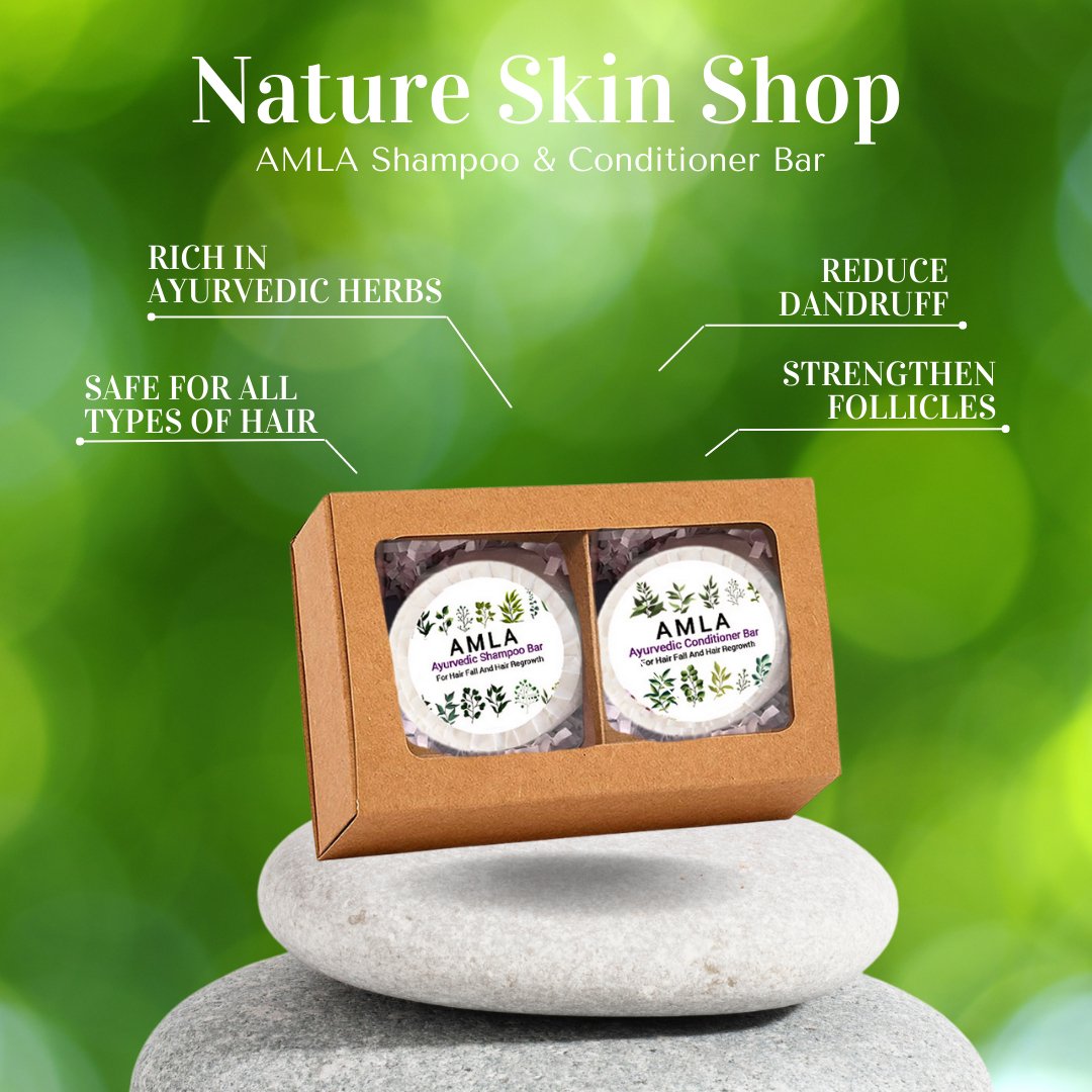 Amla, Ayurvedic Shampoo & Conditioner Set-2