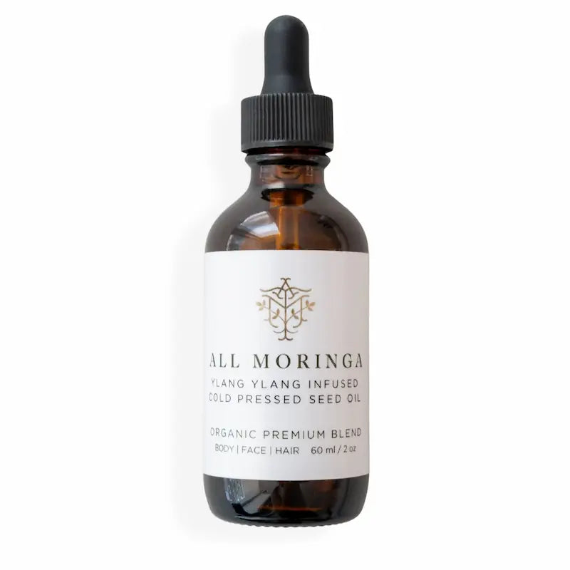 Pure 100% All Natural Organic Moringa Oleifera Cold Press Seed Oil