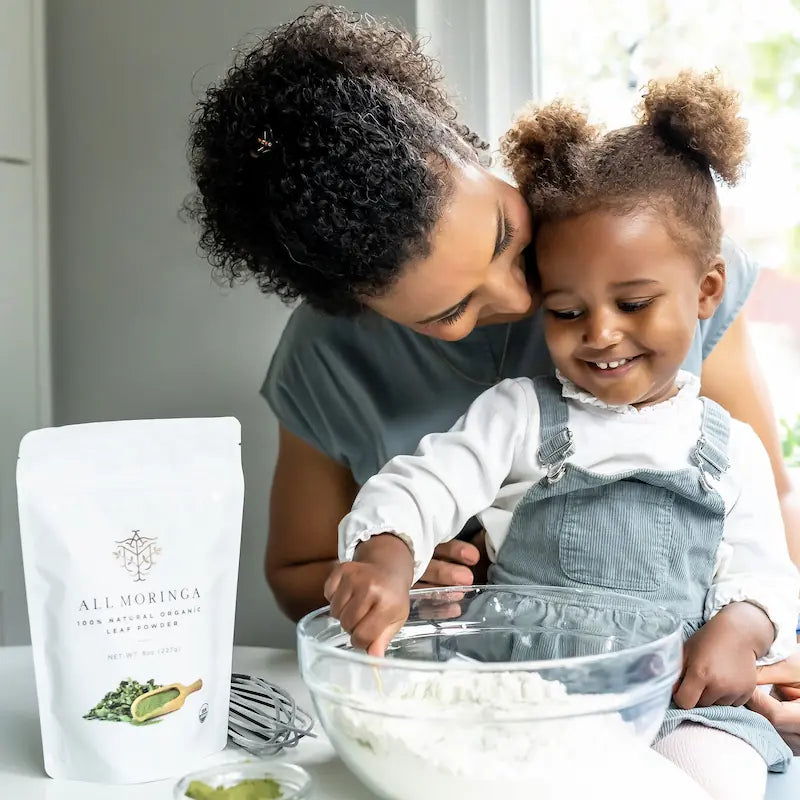 100% Organic Moringa Oleifera Leaf Powder