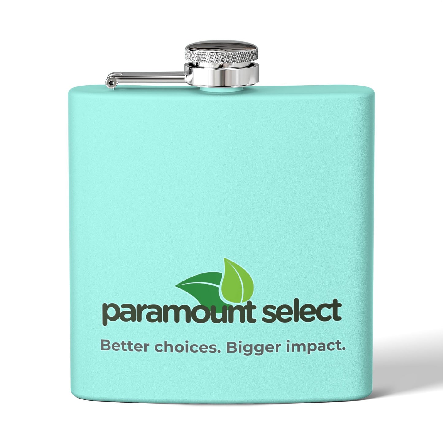 Paramount Select Flask – 6oz Stainless Steel, Refillable, Compact