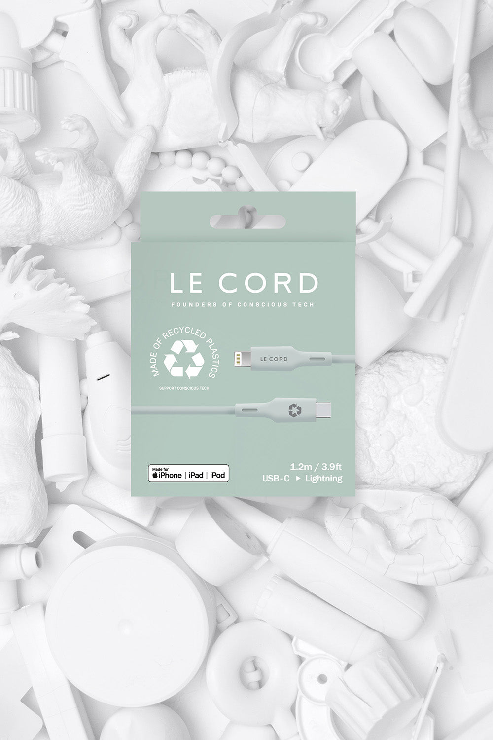 iPhone Lightning to Type C - Made of Recycled Plastics