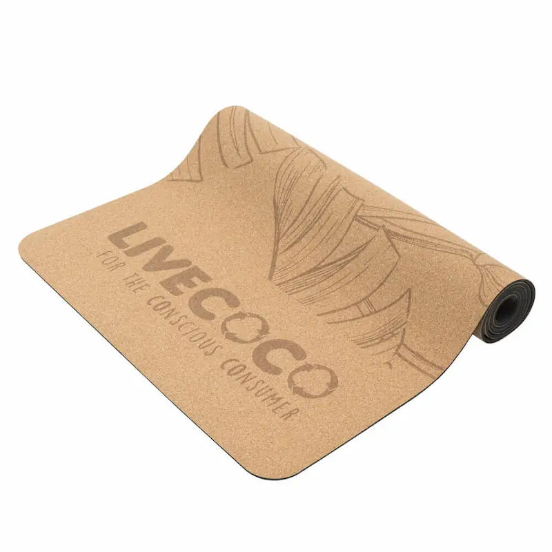 Cork Yoga Mat & Canvas Bag