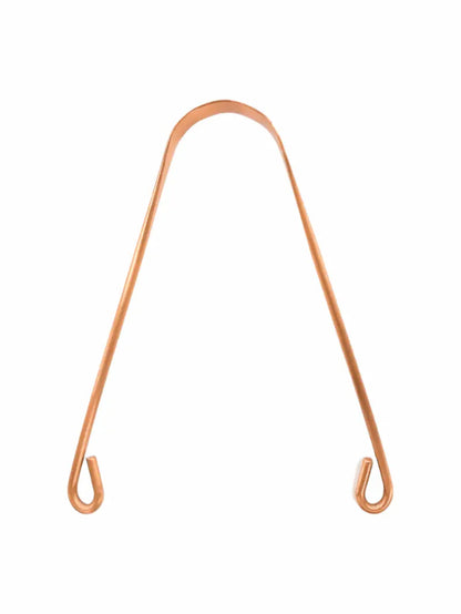 Pure Copper Tongue Scraper (anti-microbial)